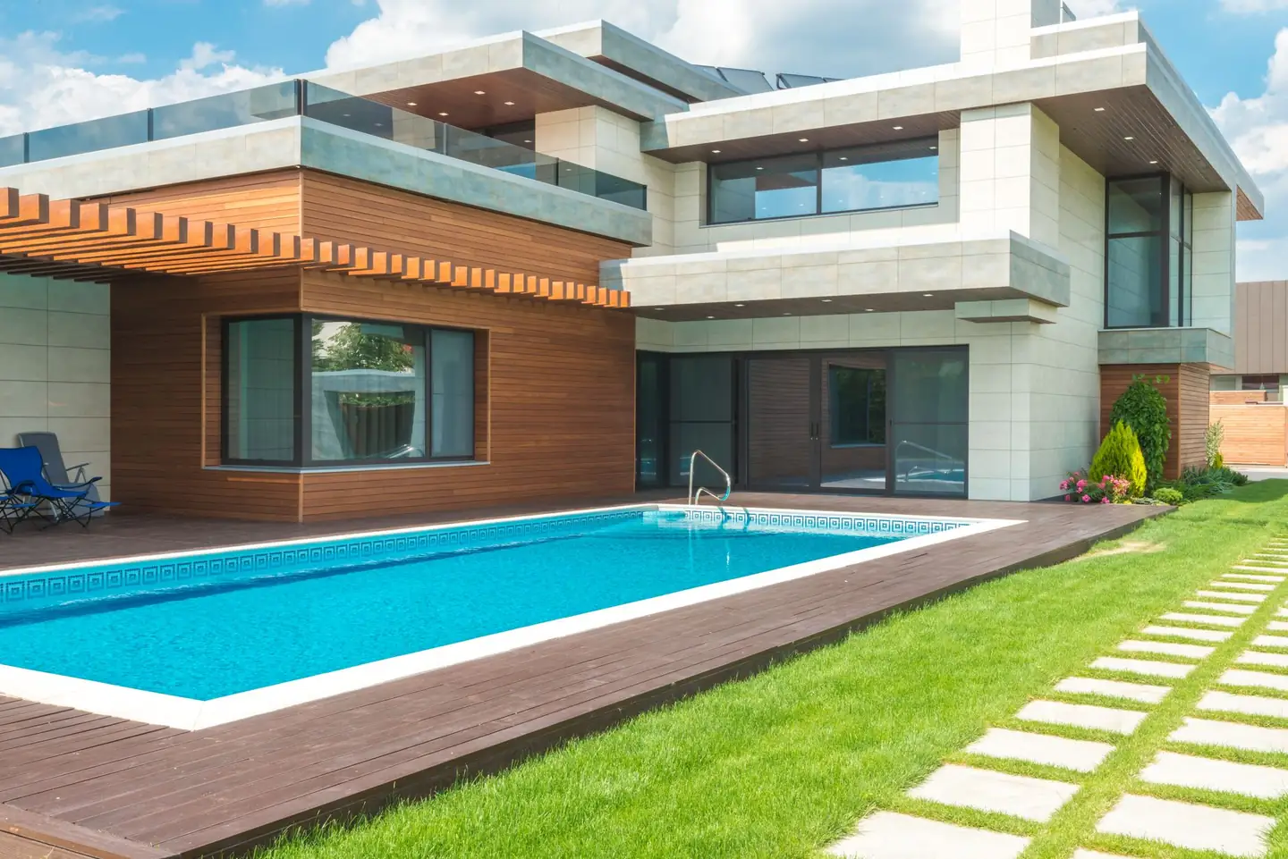 Swimming pool built in Sapphire, NSW